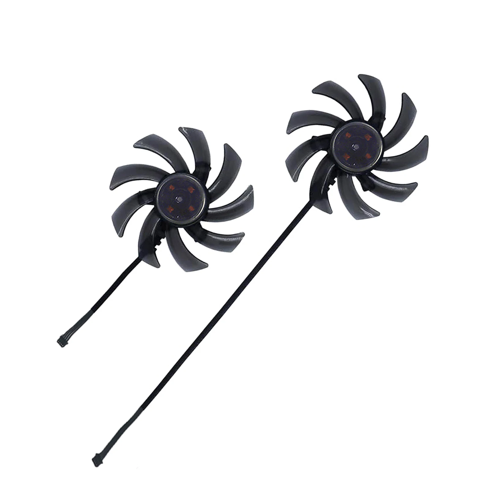 

Вентилятор для видеокарты, кулер для графического процессора, для Palit RTX 2070 2080, RTX2080, RTX2070 GamingPro, для Palit 1660Ti Dual OC, 2 шт./компл., FDC10H12S9-C