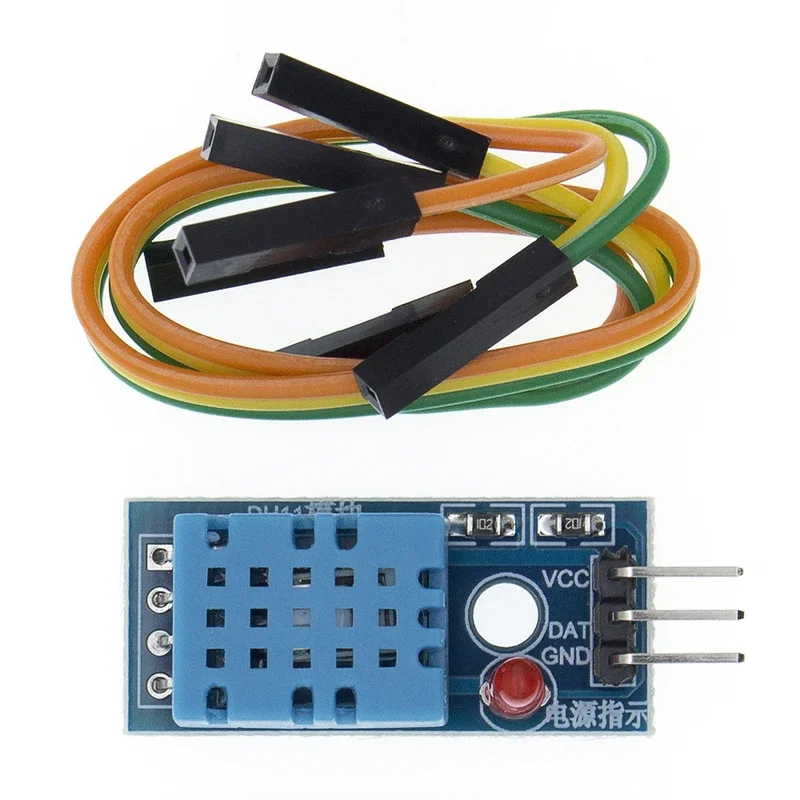 

50pcs DHT11 Temperature and Relative Humidity Sensor Module With Cable