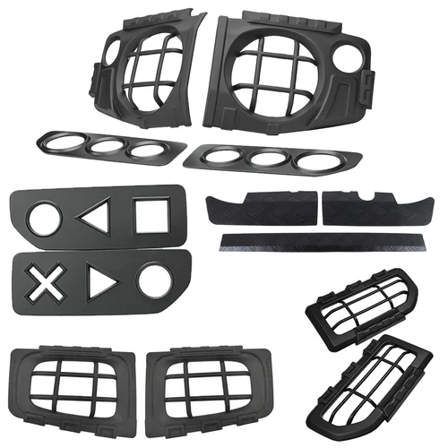 Imagen 2 del producto Cubierta protectora de faro antiniebla para luz trasera de coche, embellecedor para Suzuki Jimny 2019 2020 2021 2022 2023 2024 2025, accesorios exteriores