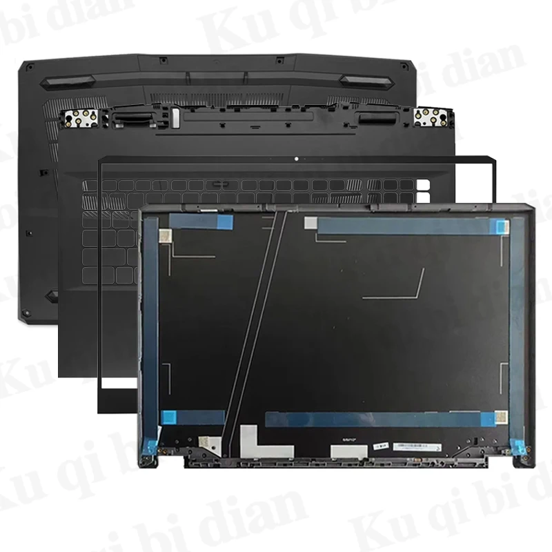 Laptops Case For MSI Alpha 17 C7V MS-17KK Notebook Screen LCD Back Cover Front Frame Hinges Palmrest Bottom Laptop Accessories