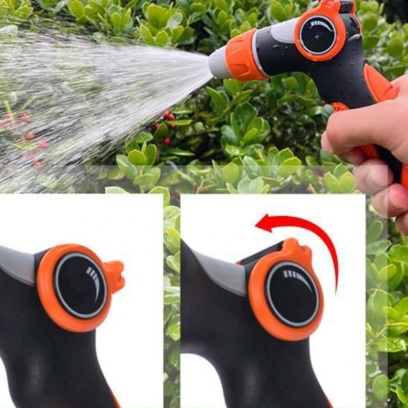 Garden Hose Pipe Guns Hose Nozzles Water Guns Adjustable Pattern for Plant NEW arrival