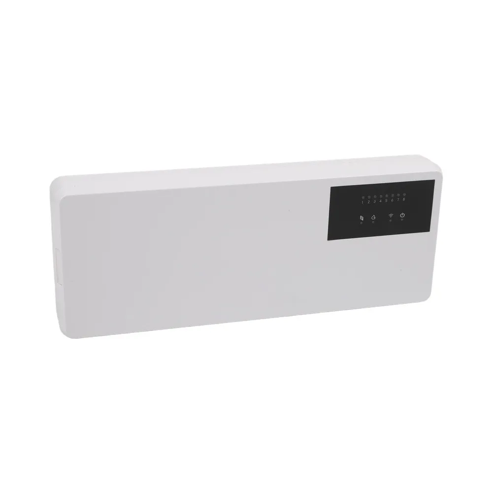 8 For Zone Heating Controller Central Control Box For Floor Hot Water System Valve Actuator Temperature Regulation Device