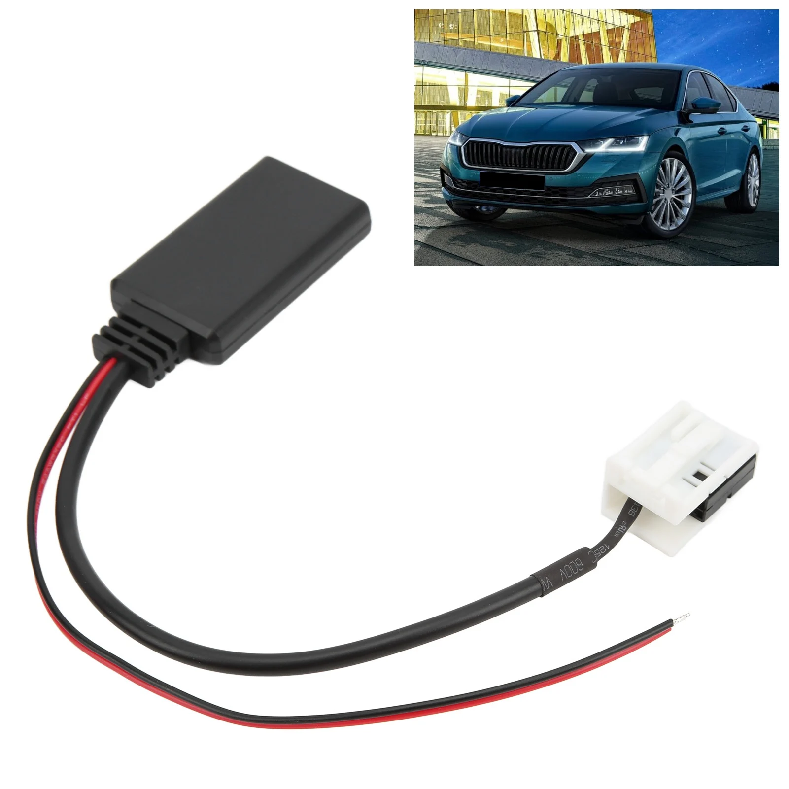 Sostituzione adattatore audio stereo per auto con cavo AUX Bluetooth 5.0 per RCD310 RCD510 RNS510 6/7 Premium 6/7 R100/110