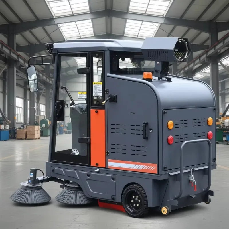 Industrial Sweeping Machine Factory Workshop Property Electric Floor Sweeping Vehicle Cleaning Vehicle For Factory