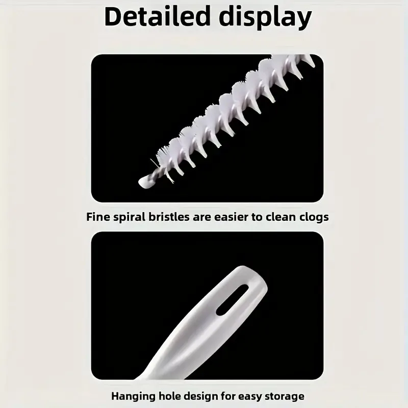 Drain Hair Clog Remover, 46cm Tool for Shower & Sink. Unclogs Pipes, Reusable, Easy to Clean - Image 4