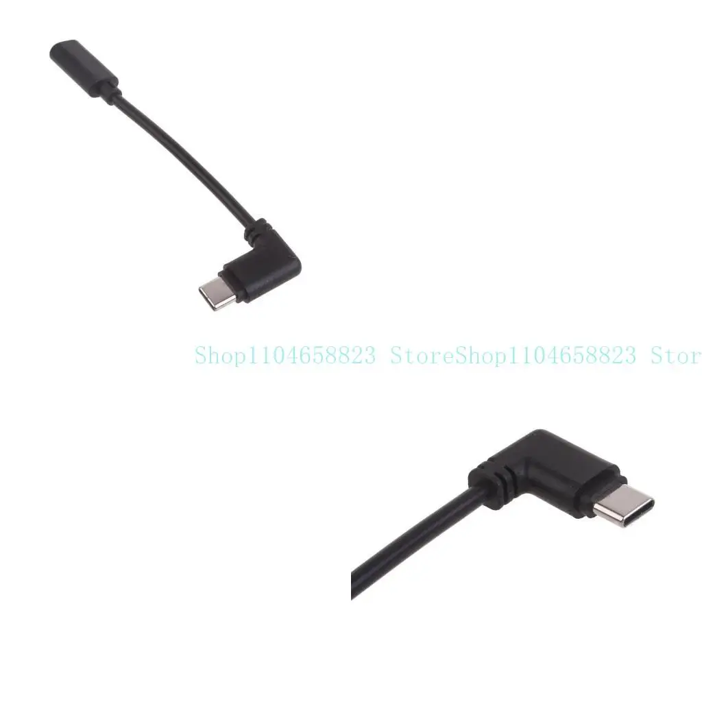 652f 10 90 grados convertidor curva Cable Micro USB a USB C Línea cable del conector