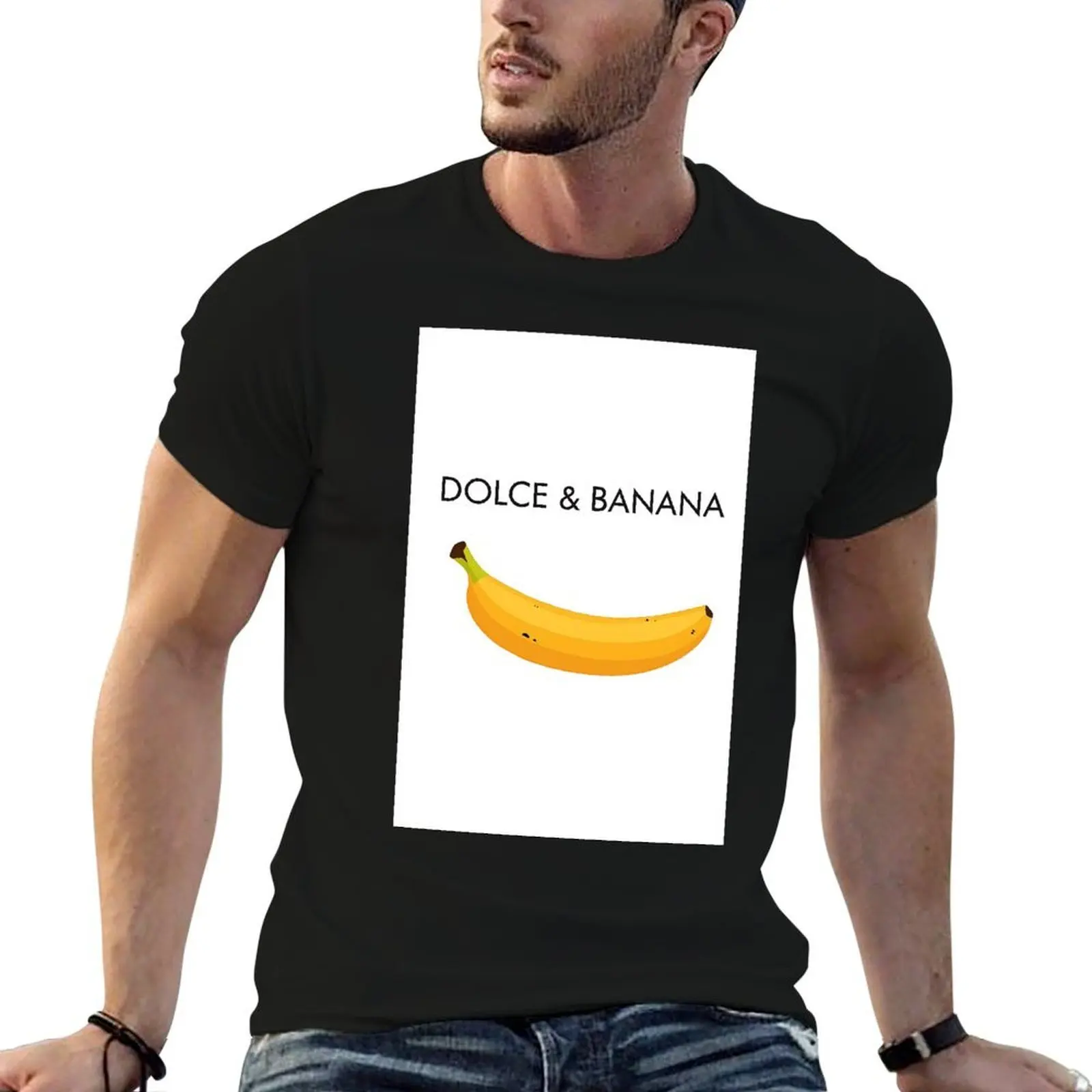 

Unisex Cotton Funny Banana Graphic T Shirts For Man Casual Loose Printed T-Shirt Mens Short Sleeve Tees Menswear Ropa De Hombre