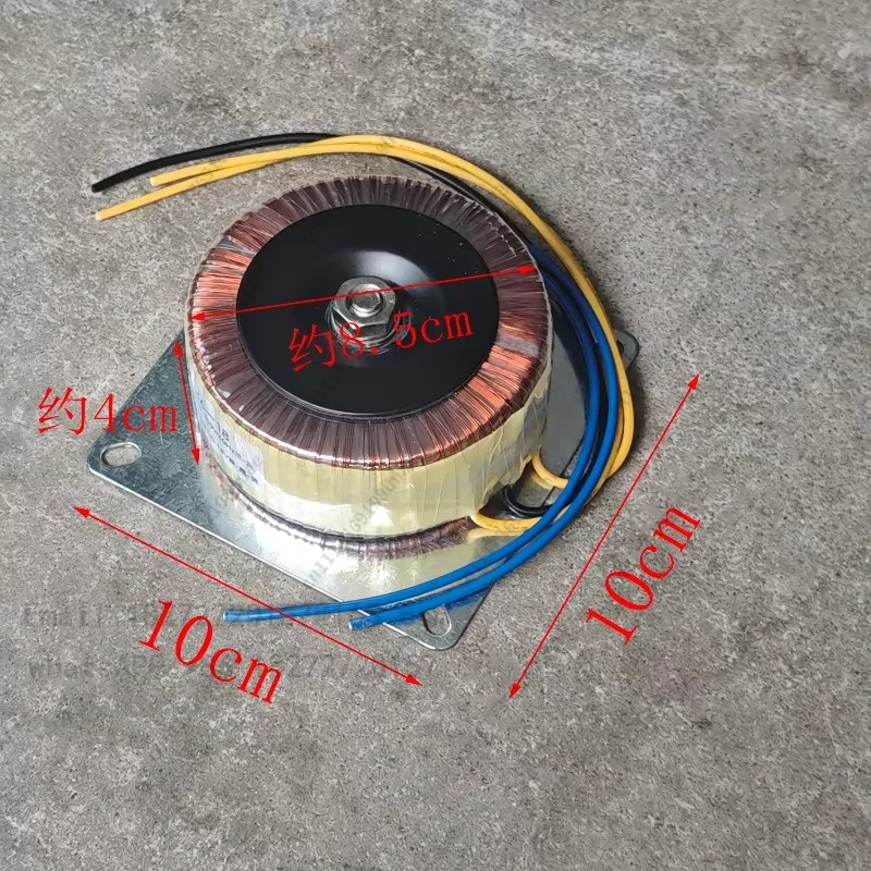 110V input 100W toroidal transformer audio fire cow power amplifier dual 12V15V18V isolation transformer