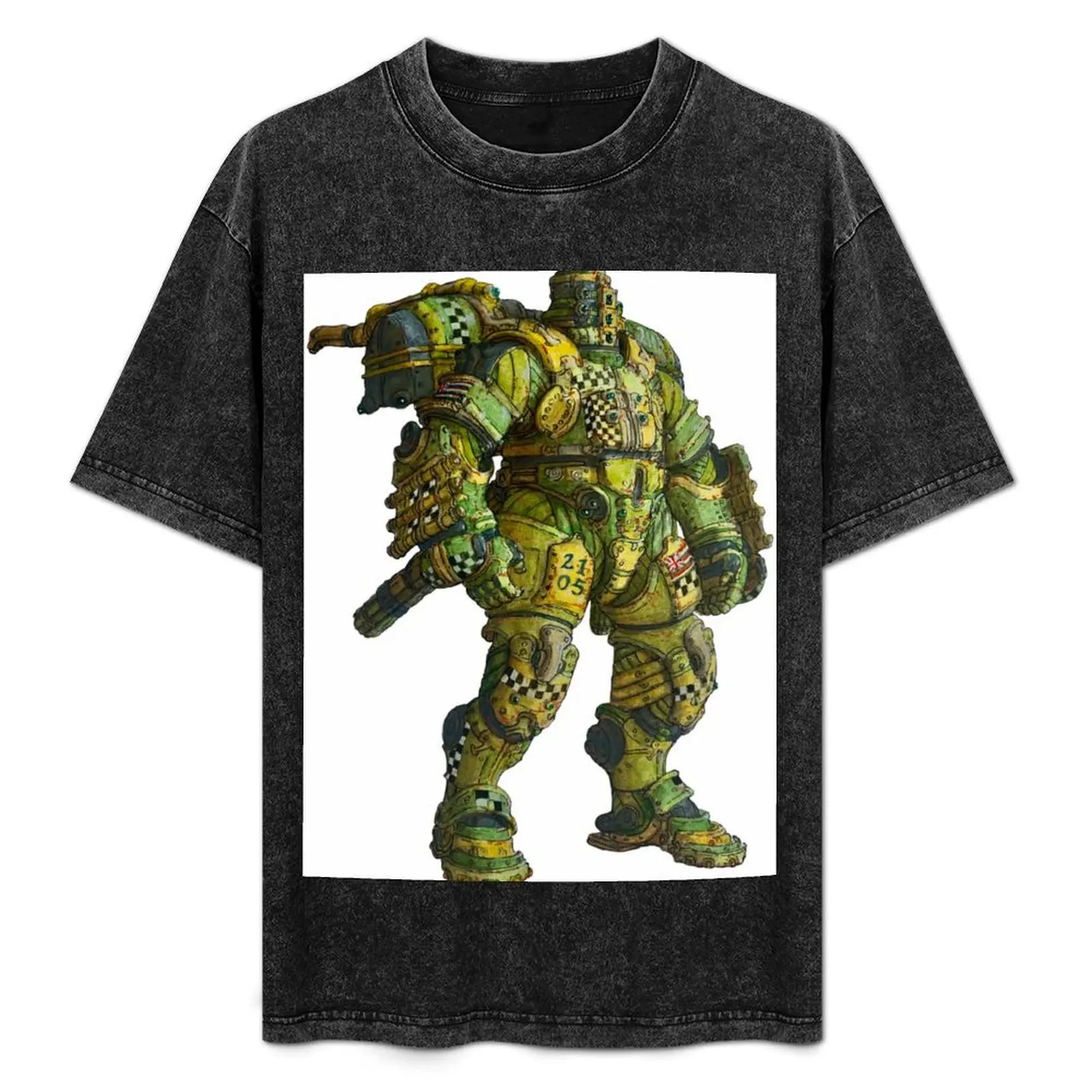 

Hawaiian Mecha 5 T-Shirt Casual Trendy Streetwear Tee Shirt