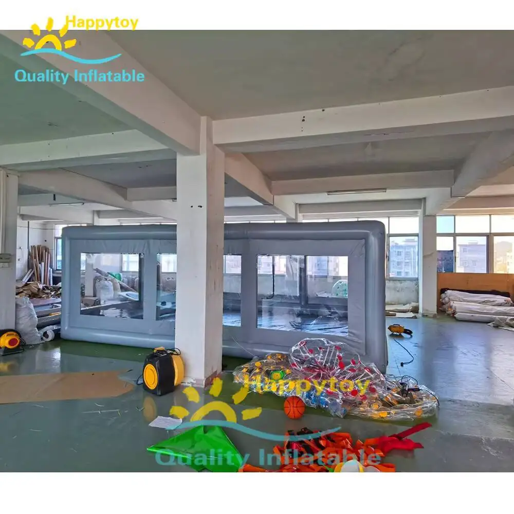 무역 박람회용 풍선형 에어타이트 홍보 투명 버블 자동차 텐트