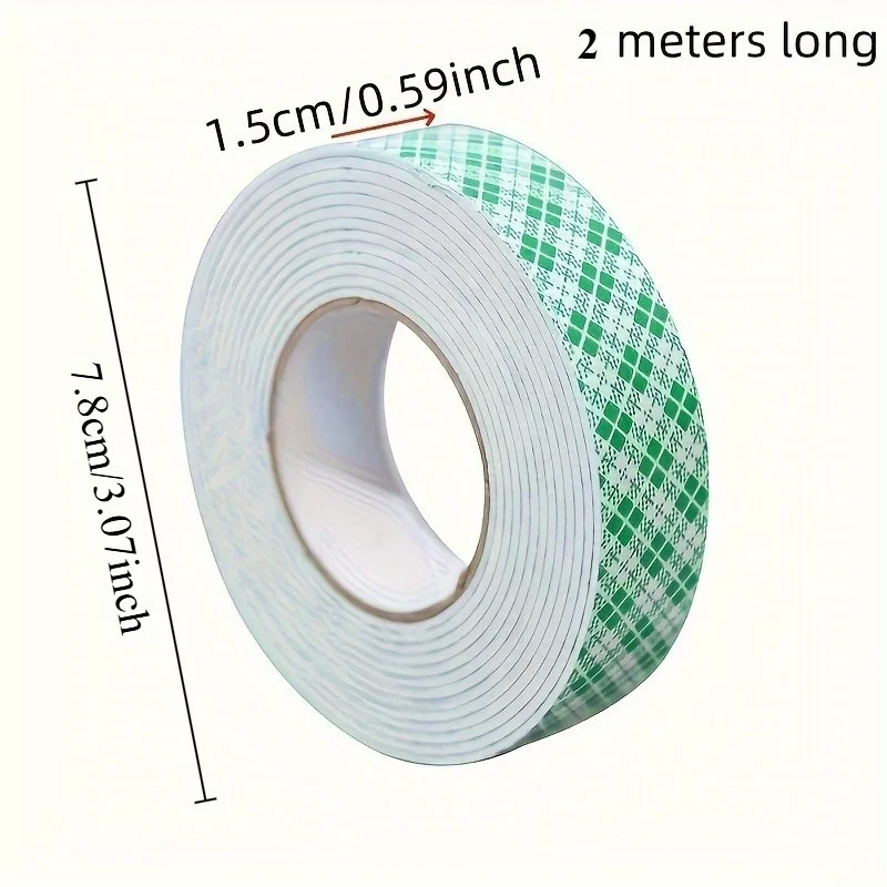 เทปกาวสองหน้ากันน้ำสำหรับงานหนัก - ยึดติดได้ดีเยี่ยมสำหรับพลาสติก ไม้ แก้ว และโลหะ