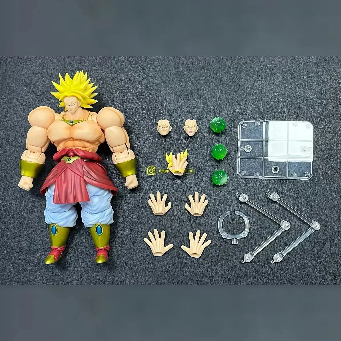 Figuras de acción Demoniacal Fit Dragon Ball Legendary Berserker, figura de Anime Broly Gk, estatua de Pvc, modelo de colección de juguetes