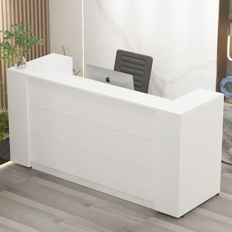 for Company Front Desk Hotel Lobby Reception Desk Export Factory Sales Department Consultation Counter Simple Modern Checkout