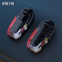 ABS Carbon Fiber Car Key Case Cover For Audi A1 A3 A4 A5 A6 A7 A8 Q3 Q5 Q7 R8 TT S5 S6 S7 S8 SQ5 Quattro Protected Shell Fob Bag