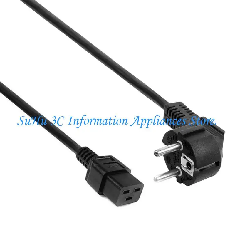  Heavy Duty 1.5Meter European Sockets Cable For Mining Machines S9 S19 Series