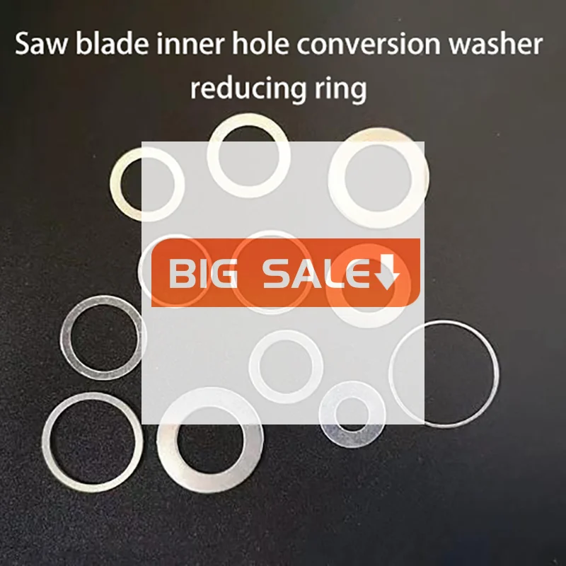 

10Pcs Circular Saw Blade Reducing Rings Conversion Ring 10/16/20/22.23/25.4/30/32MM For Woodworking Tool Cutting Disc Grinder