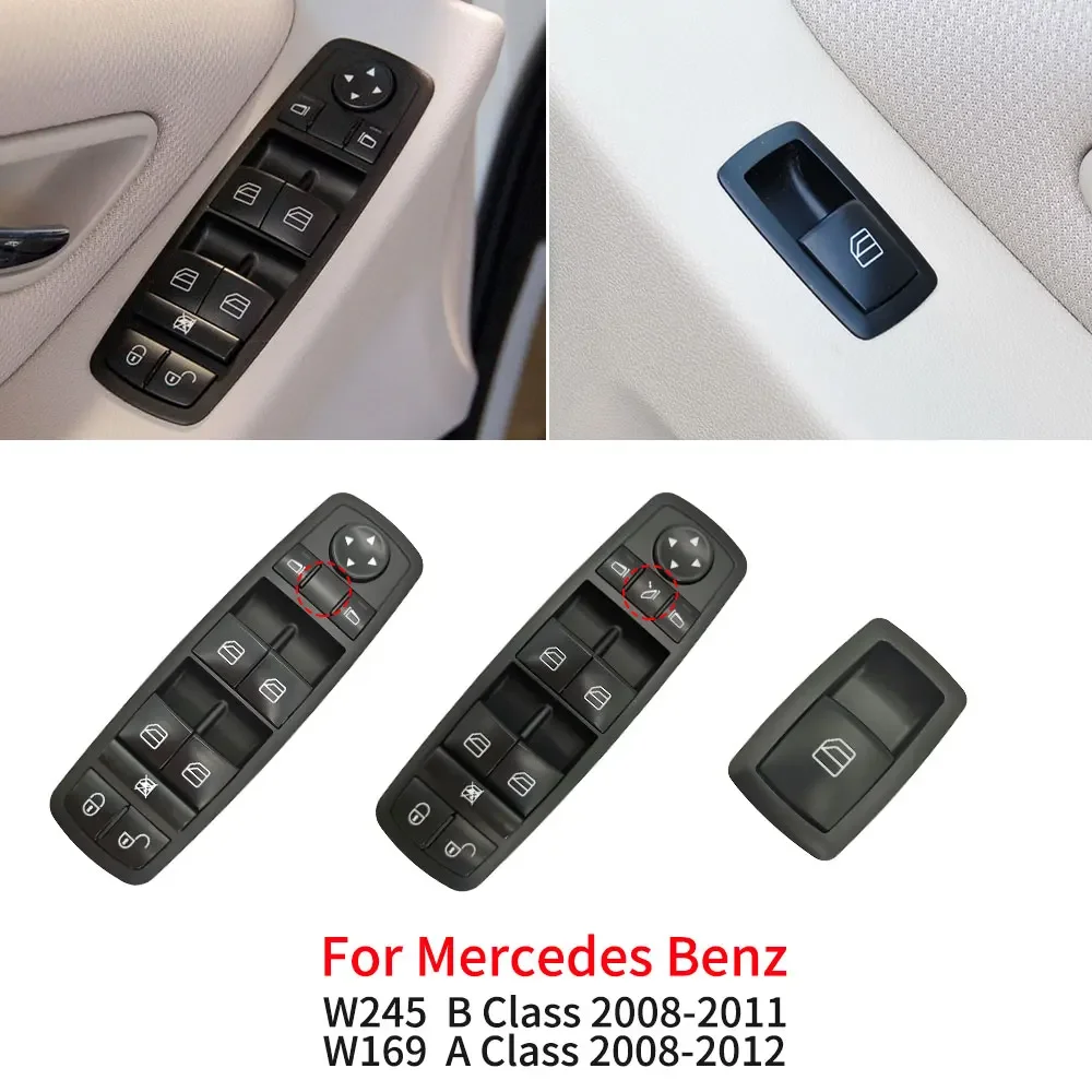 

For Benz W169 W245 Car Electric Power Master Window Switch Replacement Accessory For Mercedes A B Class 2008-2011 1698206710
