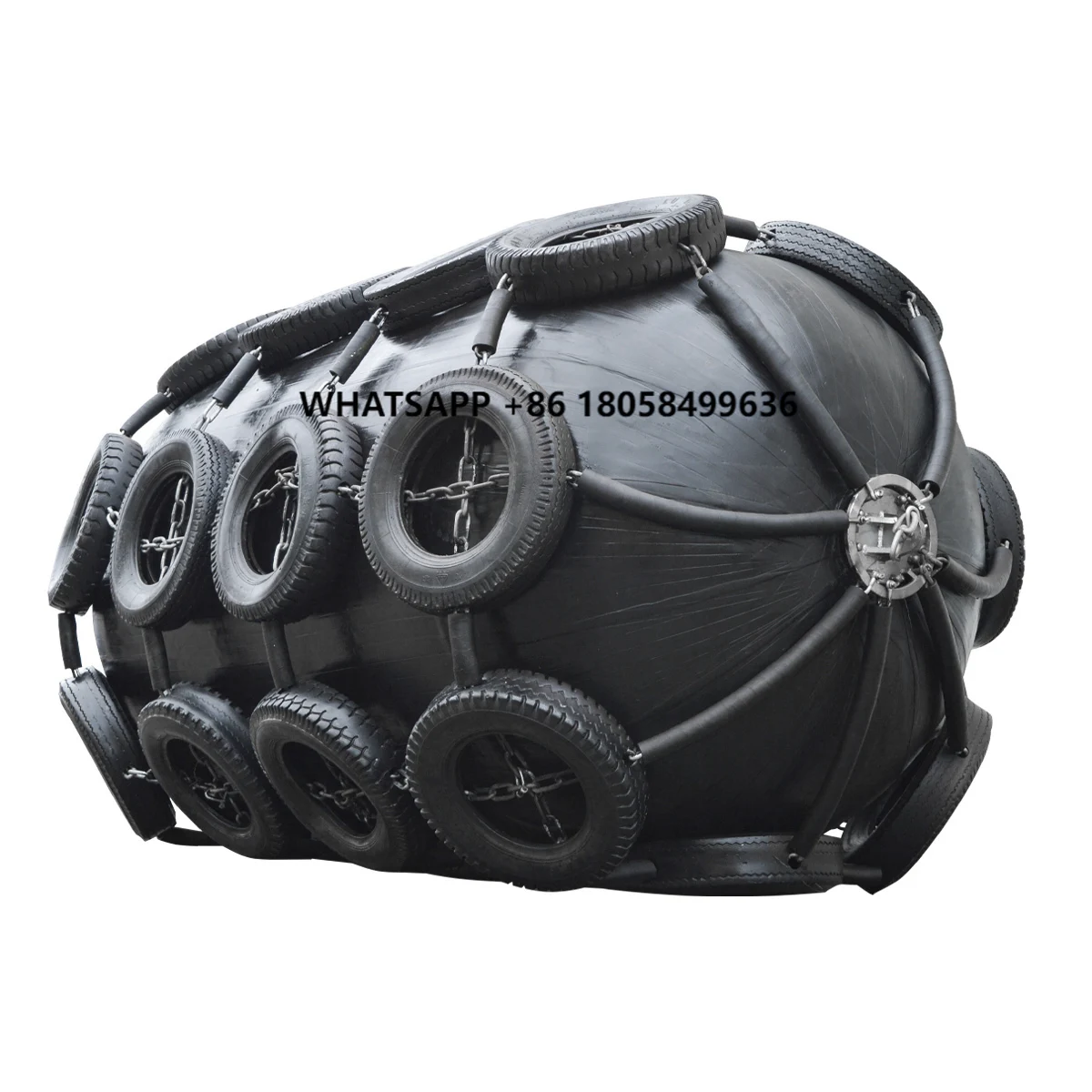 

Corrosion Resistance Ship Parts Pneumatic Balloon Barge Rubber Fender for Sale