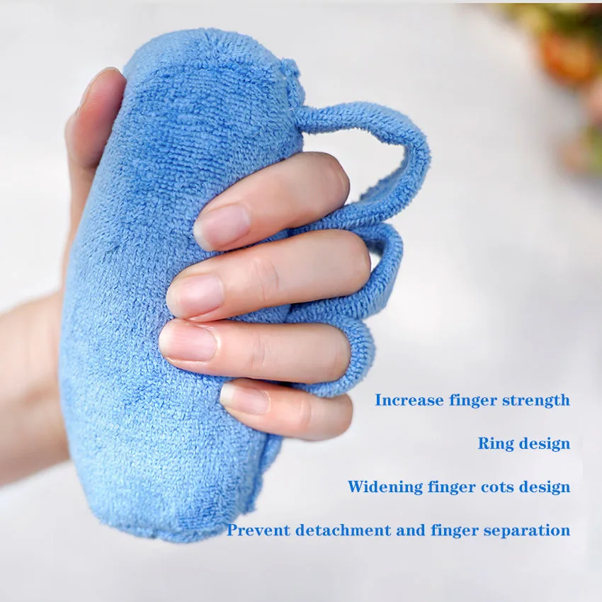 Bedridden Patient Palm Finger Spreader for Elderly Care Water-absorbing Finger Health Stick Nursing Grip Assistive Hand Grab