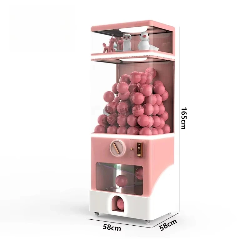 

(Sea shipping) Commercial small lucky egg machine Automatic stainless steel multi-currency slot machine