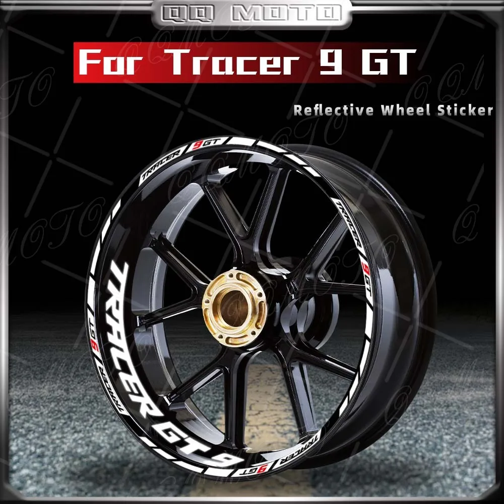 Reflective Motorcycle Wheel Sticker Rim Hub Decal Stripe Tape Accessories For Tracer 900GT Tracer9GT tarcer 9 gt TRACER900