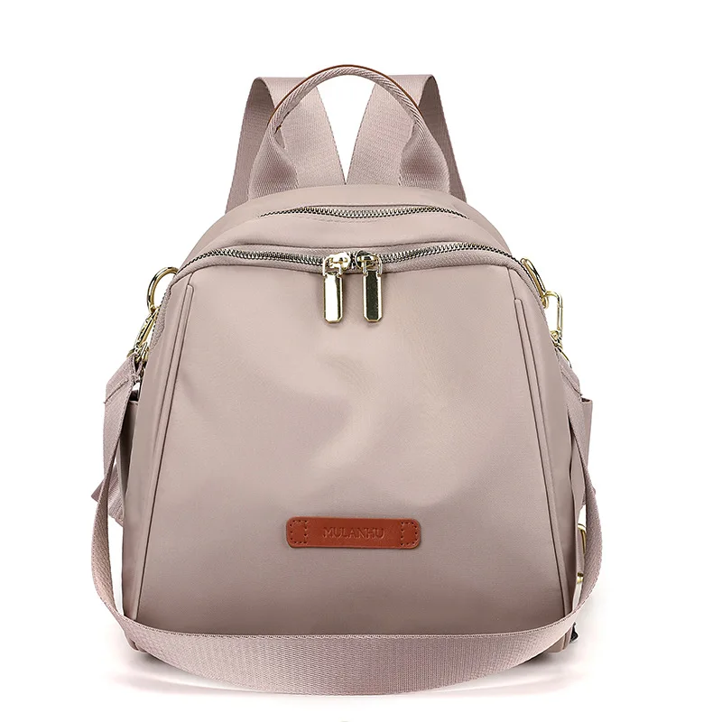 Casual Backpack Women Waterproof Nylon School Bags for Teenage Girls High Quality Fashion Travel  Small Shoulder Packbag
