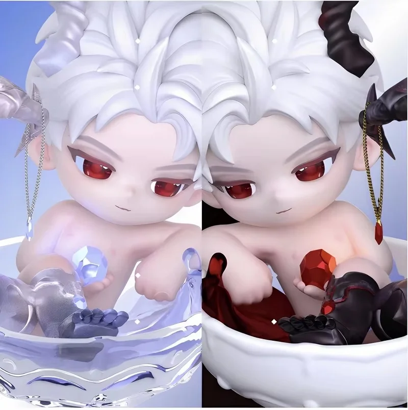 

In Stock Love And Deep Space Qin Che Anime Desktop Ornament Handmade High Beauty White Moonlight Favorite Man Cute Gift In Stock