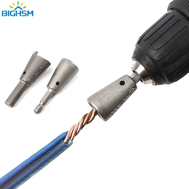 Strumenti di torsione del filo maniglia elettricista rapidamente Twister Twister Wire per driver di trapano elettrico Twister Twisted Twist Cable Device