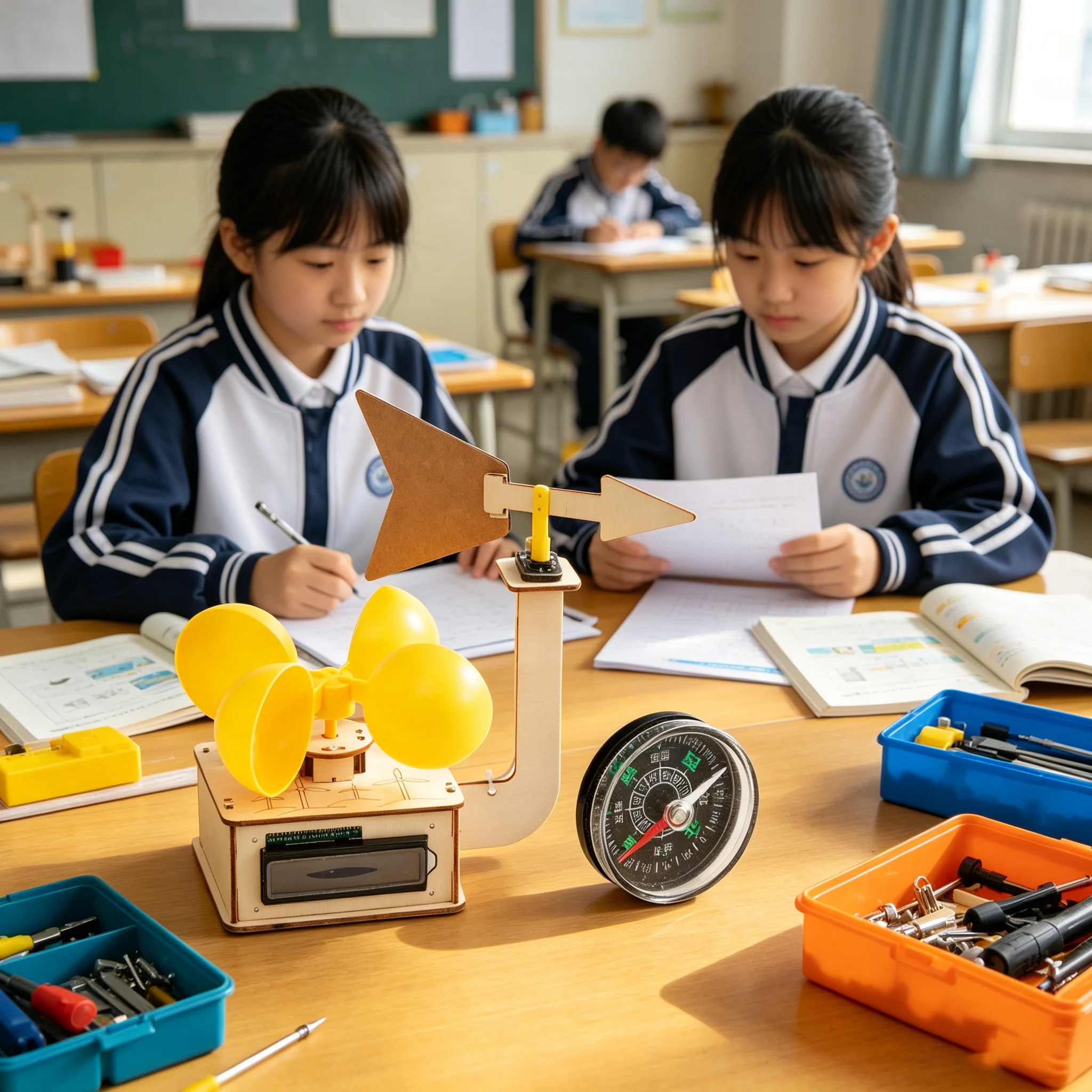 wind-speed-and-direction-detector-tech-making-invention-diy-handmade-craft-for-primary-school-students-science-experiment-kit