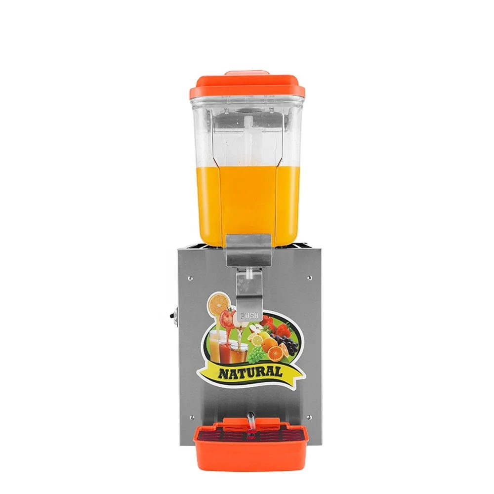 

Large Capacity Commercial Cold Drink Juicer Dispenser Freezer Cold Beverage 18L Juicer Dispenser