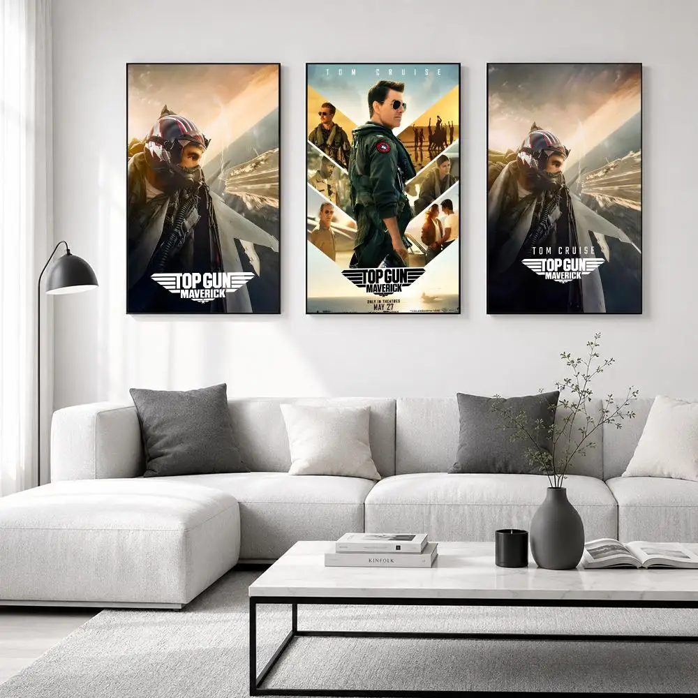 Movie Top Gun Poster High-definition  poster stickers, suitable for bedroom, living room, home decoration
