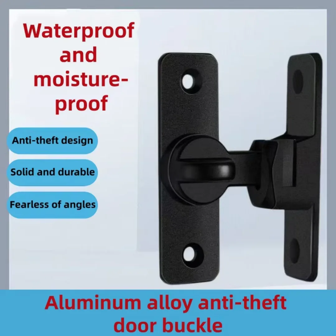 Heavy duty 90 degree and 180 degree barn door locks, suitable for door locks, gardens, bathrooms, garages, windows, outdoor use