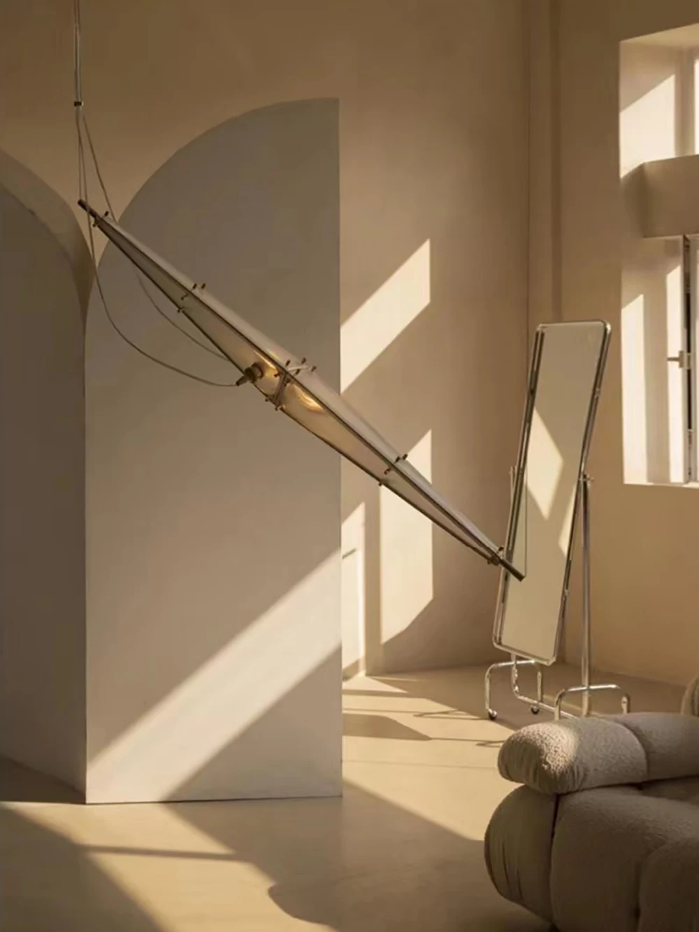 Art Decoration Postmodern Creative Glass Long Pendant Lights Decor Kitchen Island Dining Room Hanglamp Designer Lights 2025