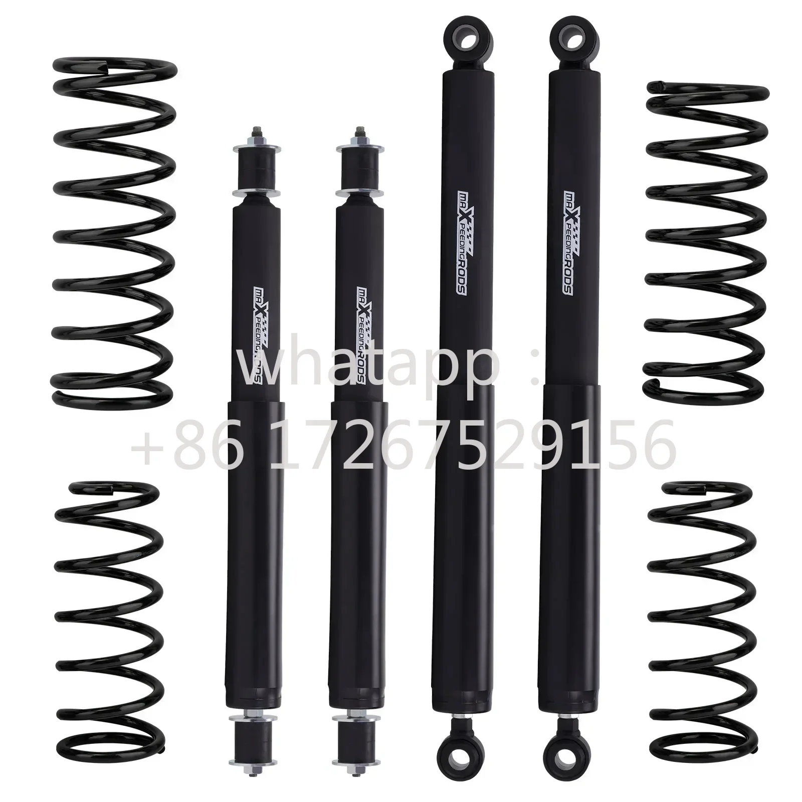 2inch Lift Kit Coil Springs + Shocks For Nissan Patrol GQ Y60 GU Y61 1988-UP