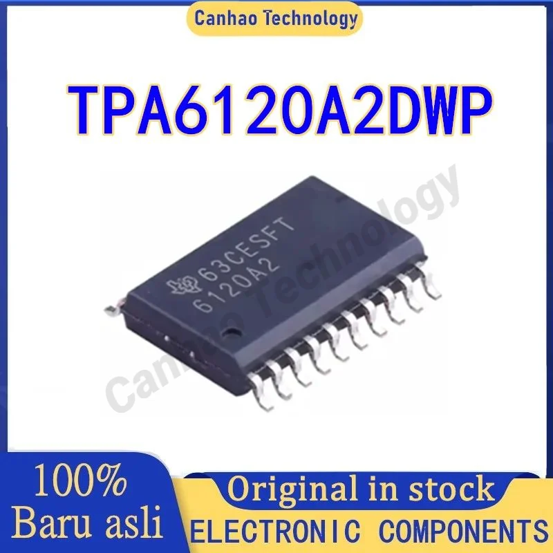 

5PCS TPA6120A2DWP TPA TPA6120 TPA6120A2 6120 6120A 6120A2 6120A2DWP SOP-20 100% New Original in stock