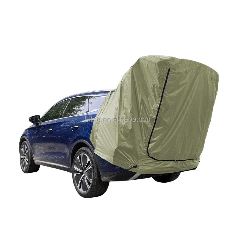 

Self-Driving Travel Outdoor Rear Car Van SUV Tent with Canopy Car Tailgate Tent for Hiking Camping Picnic Car Garage Tent
