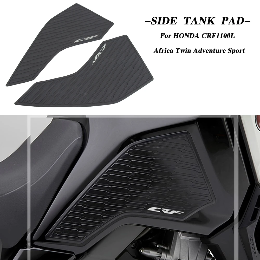 

NEW 2020 CRF 1100 L Anti slip Fuel Tank Pad Side Gas Knee Grip Traction Pads For HONDA CRF1100L Africa Twin Adventure Sport