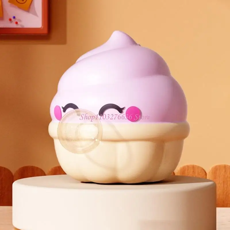 R6FD mignon bulle Popping fromage crème glacée anti-Stress jouet bureau pour l'anxiété