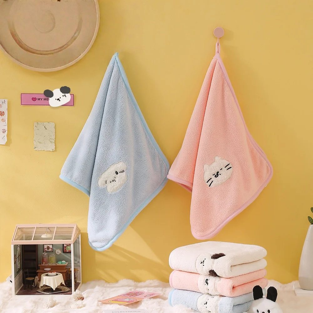High-Density Coral Fleece Striped Towels Wholesale Household Colorful Striped Bath Towels Absorbent Beach Towels