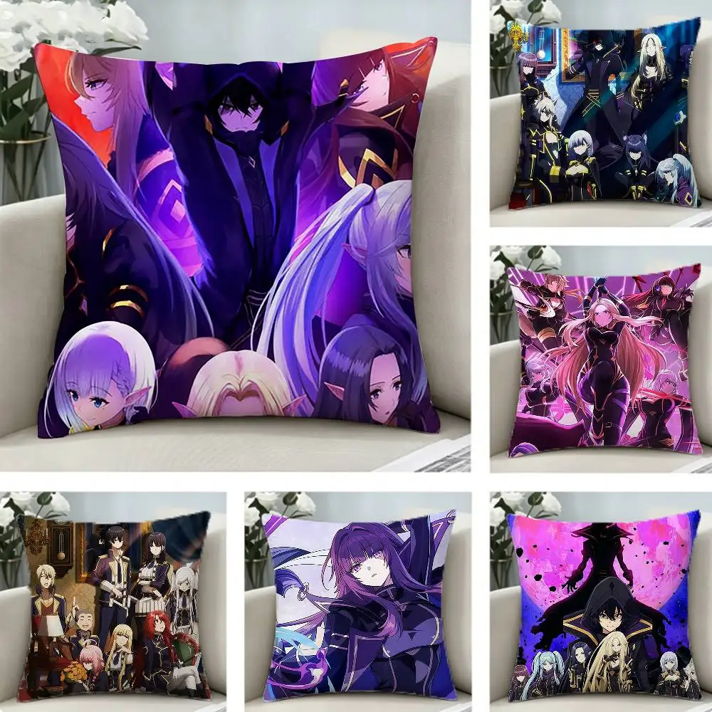 Isekai Anime The Eminence in Shadow Pillow Case Pattern Printed Pillowcase For Living Room Sofa Cushion Cover