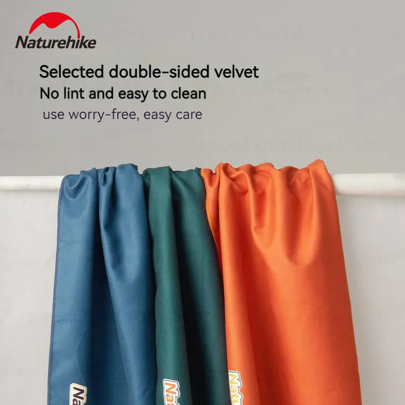 Naturehike Outdoor Quick-Drying Bath Towel Skin-Friendly Antibiosis Swim Fitness Absorb Sweat Ultralight Beach Towel