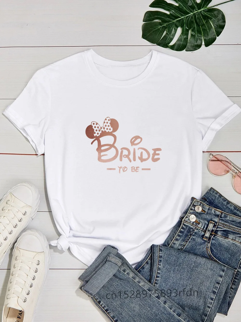 Women Golden Team Bride Squad Arrow Bachelorette T-shirts Girl De La Mariee Evfj Hen Party Tops Tee Lady Birde To Be Clothes