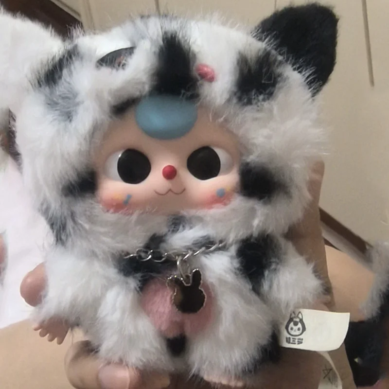 Детские три кота и собаки серии слепая коробка милая креативная плюшевая игрушка-подвеска для кошек и собак для модной слепый коробки серии украшения подарки