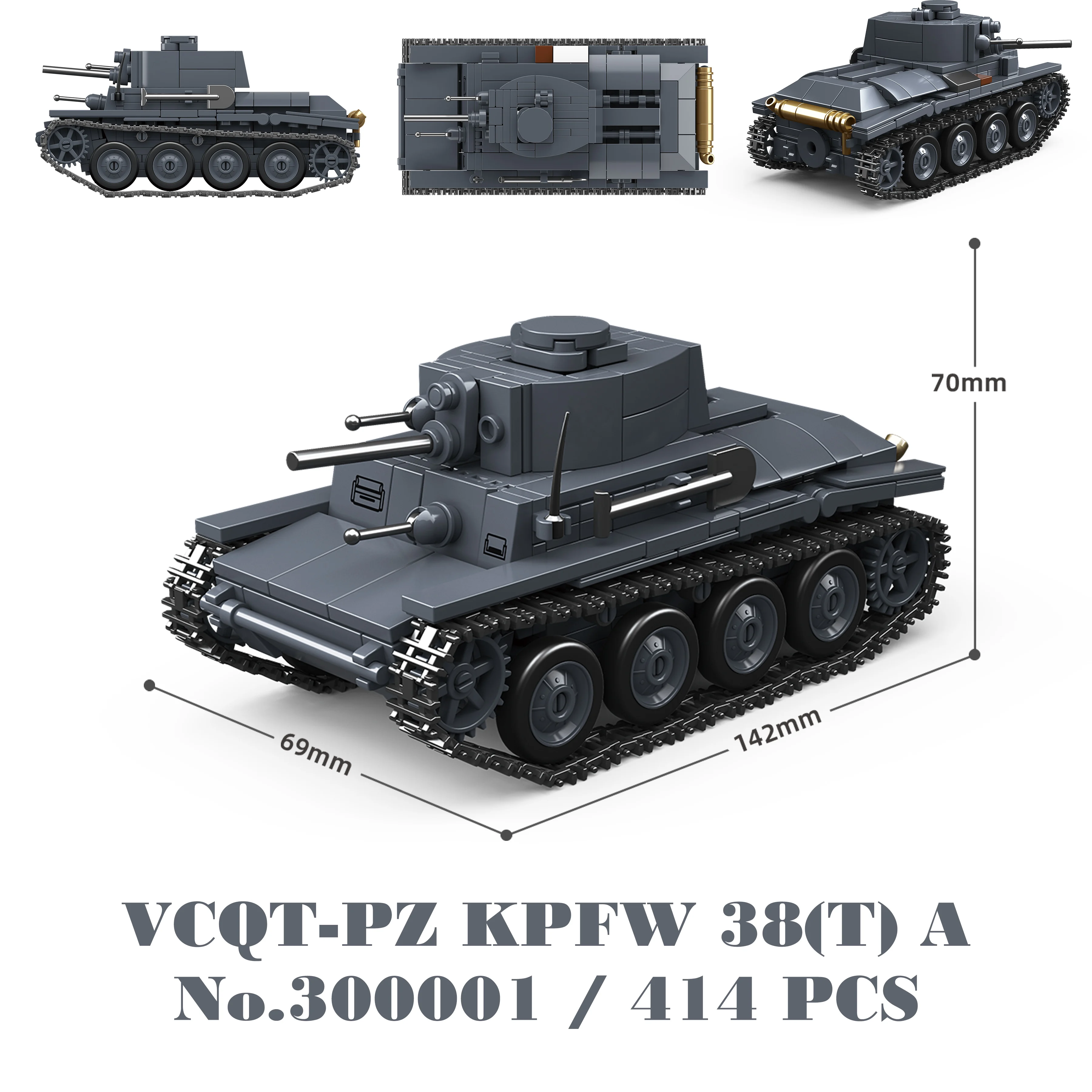 Militaire tanks Stuart SdKfz251 Panzer VI Sherman US Army Quan Guan WOII soldaat figuur model bouwsteen blok kind kinderen speelgoed