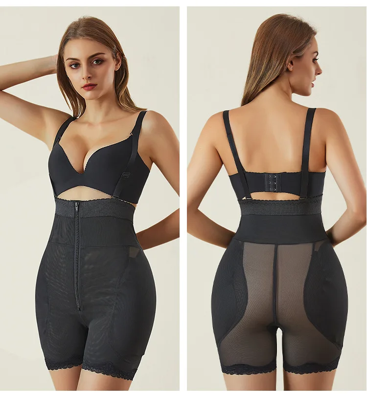 

Fake Buttocks Hip Crotch Pants Women's High Waist Zipper Body Shaping Hip Lifting Belly Plus Size S M XL XXL XXXL 4XL 5XL