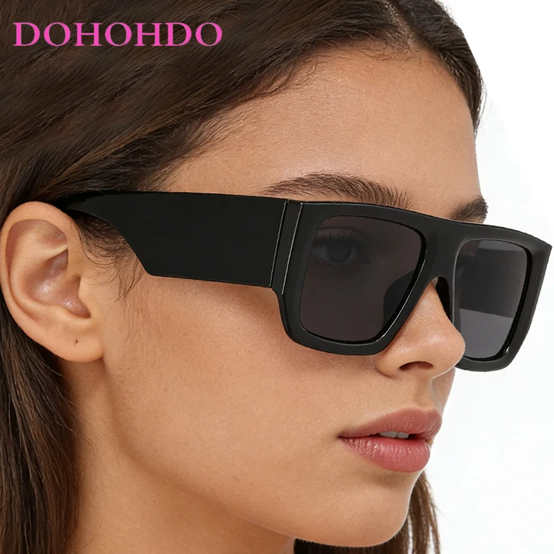 

2025 Vintage Oversized Square Men Sunglasses Luxury Brand Design Punk Women Sunglass Outdoor Driving Shade Eyewear Lentes UV400