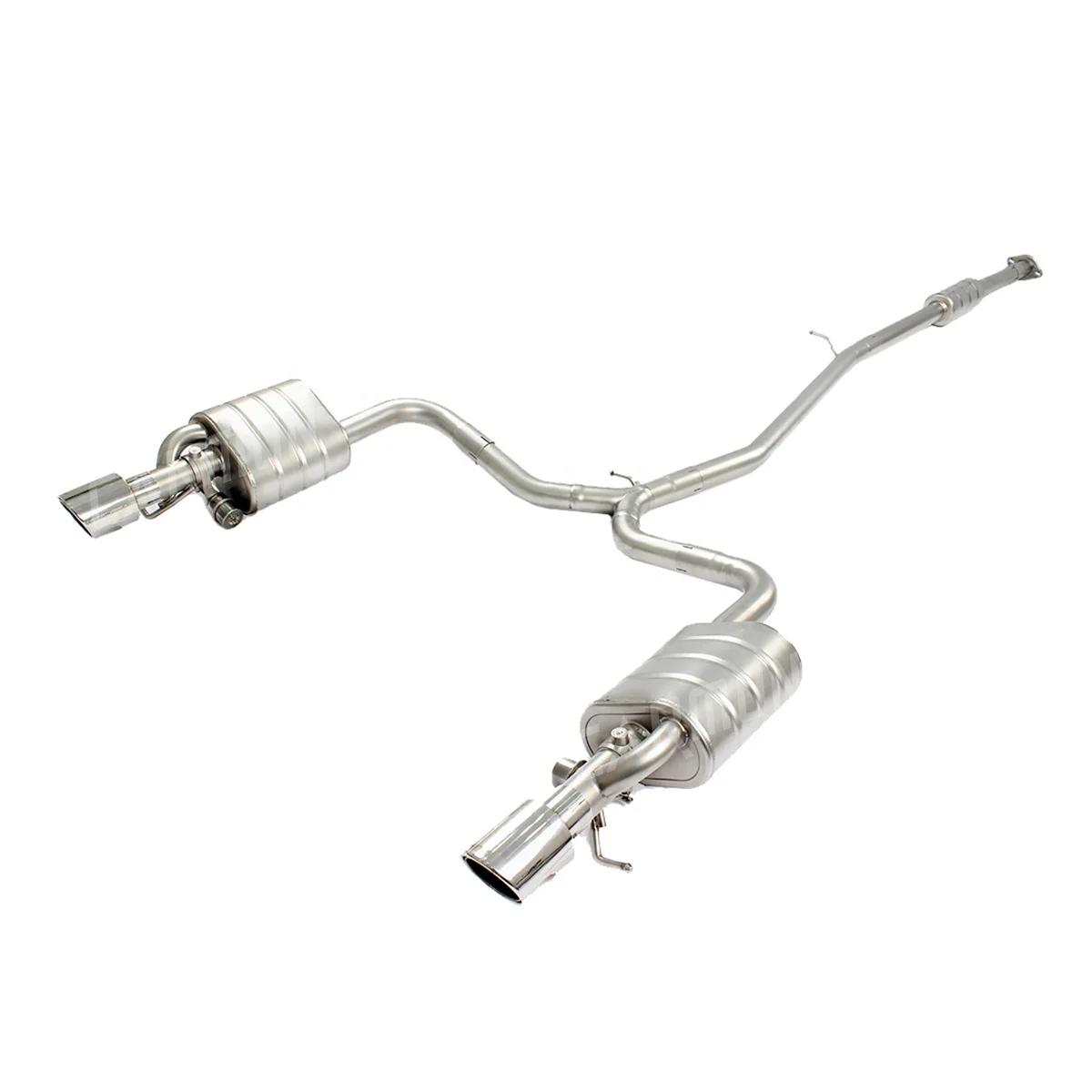 Hot Sale Catback SUS 304 Exhaust System for Ford Explorer 2.3T/3.5T 2013-2016 Exhaust Muffler Vacuum Valve Remote Control Set