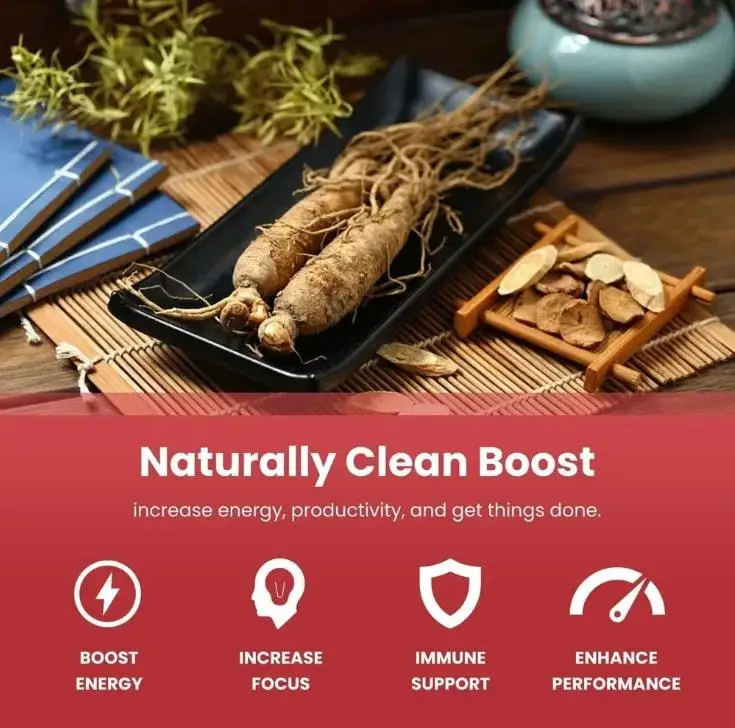 Korean Red Ginseng Root Transdermal Patches 30 Count Energy Focus Performance Vitality Immune Support
