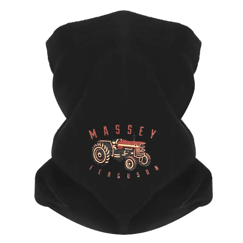 Tractor vintage style design Men Outdoor Scarf Mask Neck Gaiter Hat Women cap Headgear Windproof Keep Warm Winter Multifunctiona