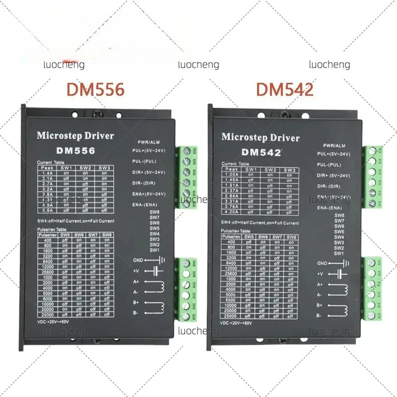 for DM556 DM542 Digital Stepper Motor Driver 256 Subdivision for 57 60 86 Stepper Motors